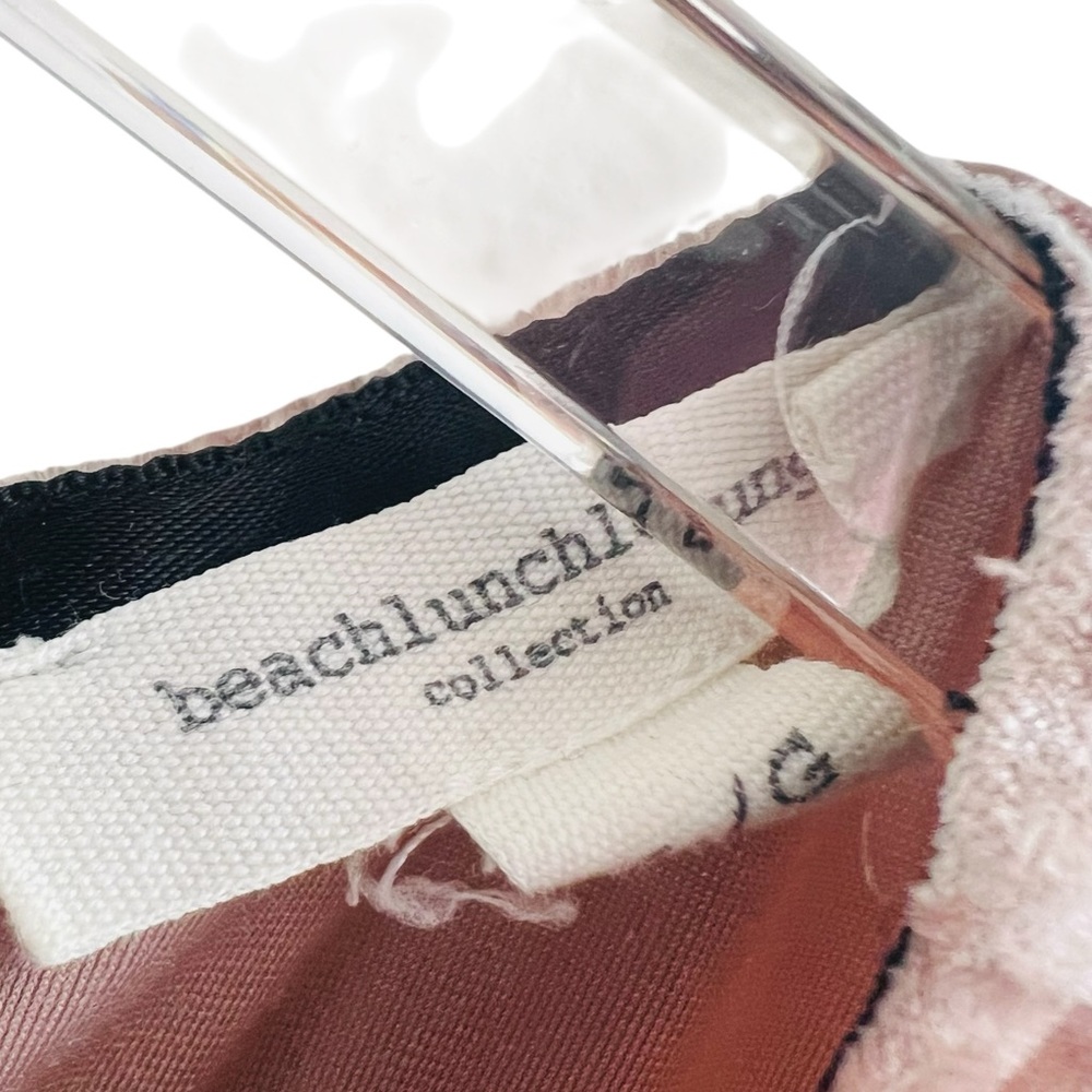 beach Lunch Lounge Velvet Blush Short Sleeve Top - Picture 4 of 4